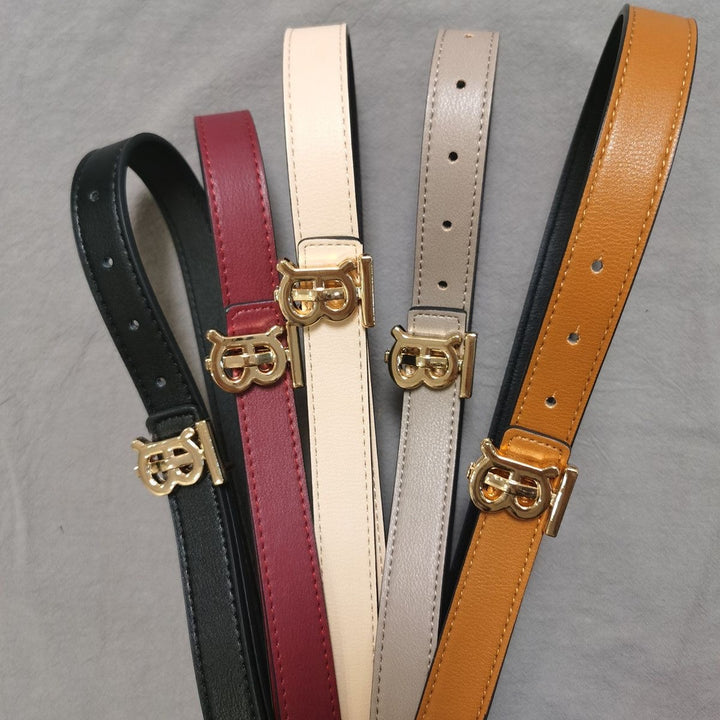 Luxurious belts in 5 colours