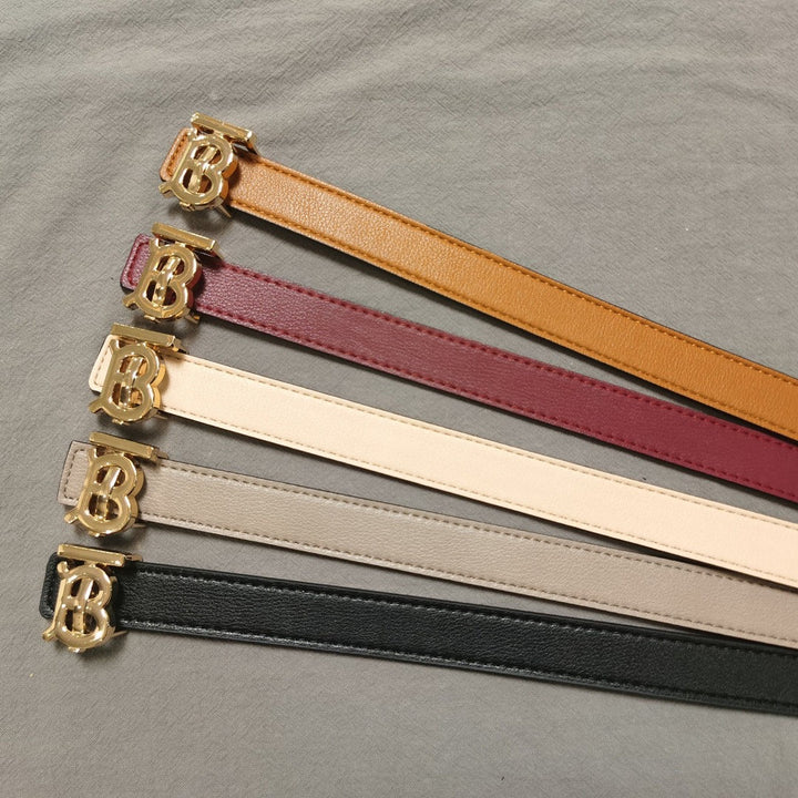 Luxurious belts in 5 colours