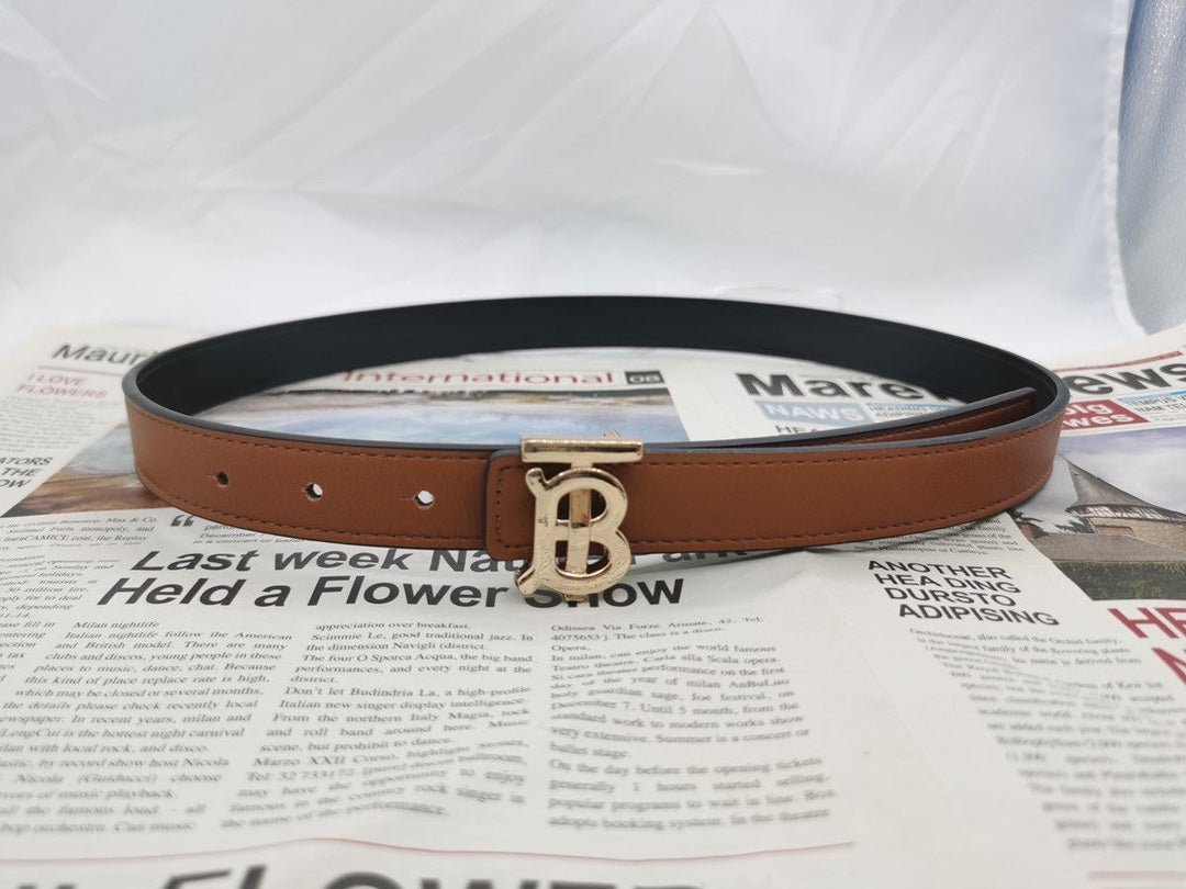 Luxurious belts in 5 colours