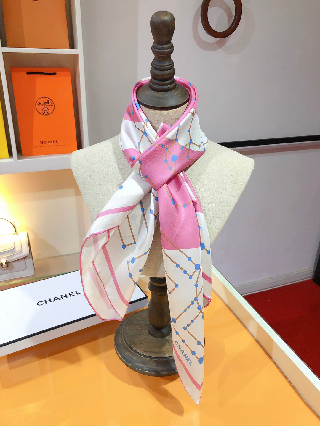 3 Colours Spring/Summer Silk Scarf - Fashion