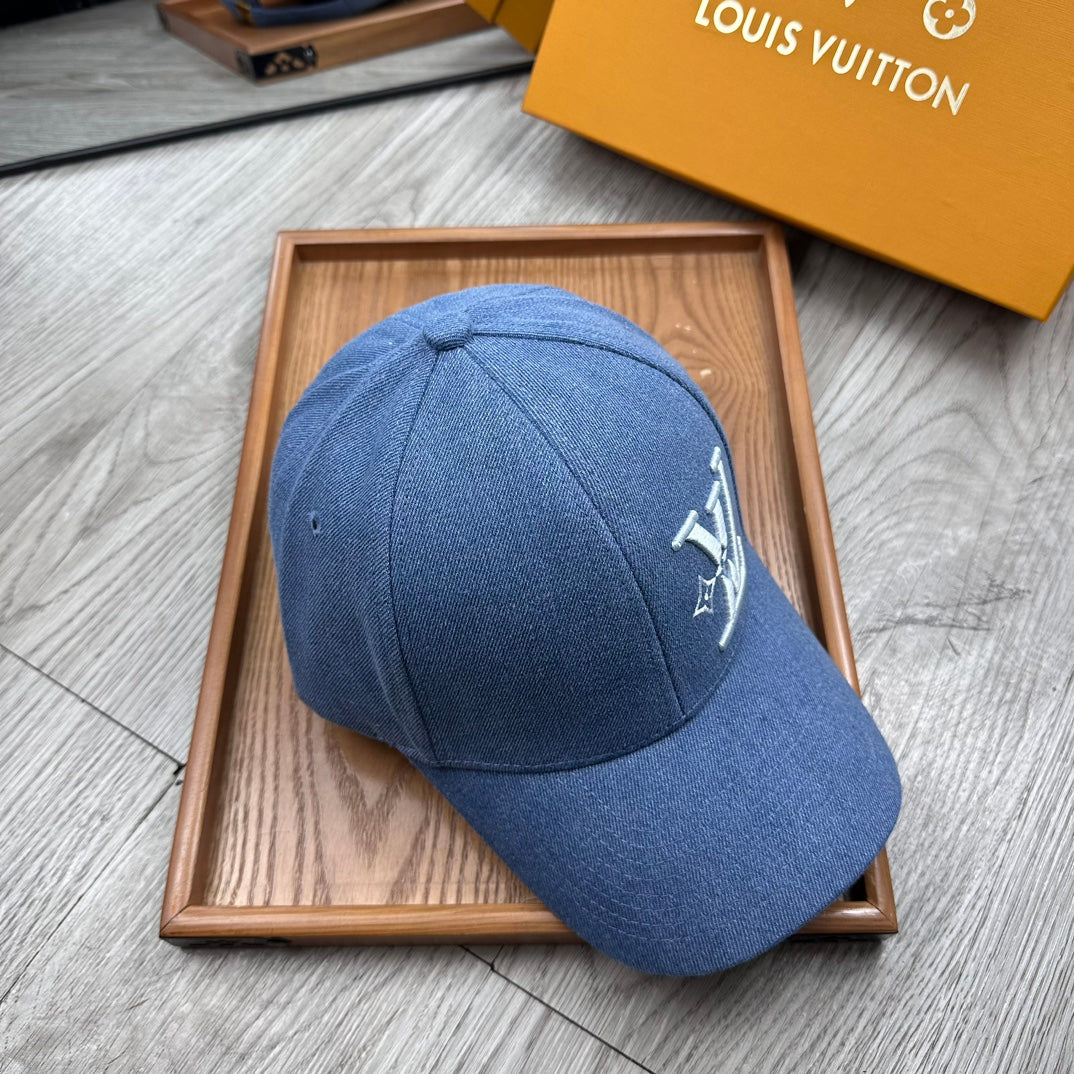 Luxury Cotton Round Top Baseball Cap