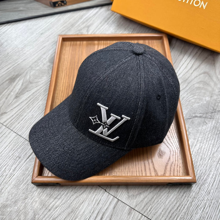 Luxury Cotton Round Top Baseball Cap