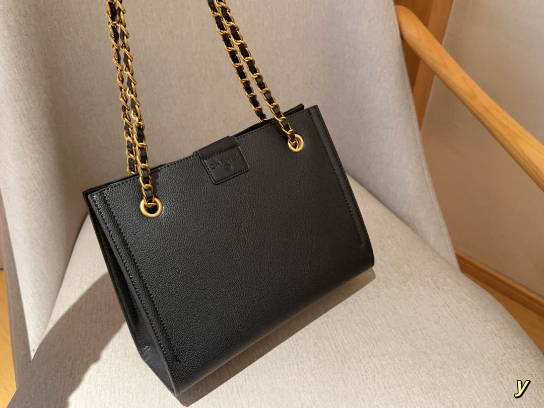 3 Colours Plaid Chain Handbag