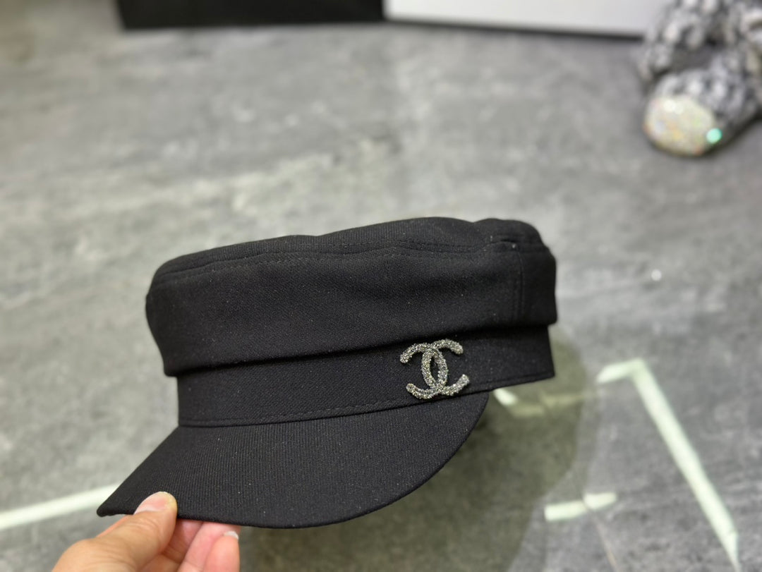 2024 Fashion Double C Pop Military Hat