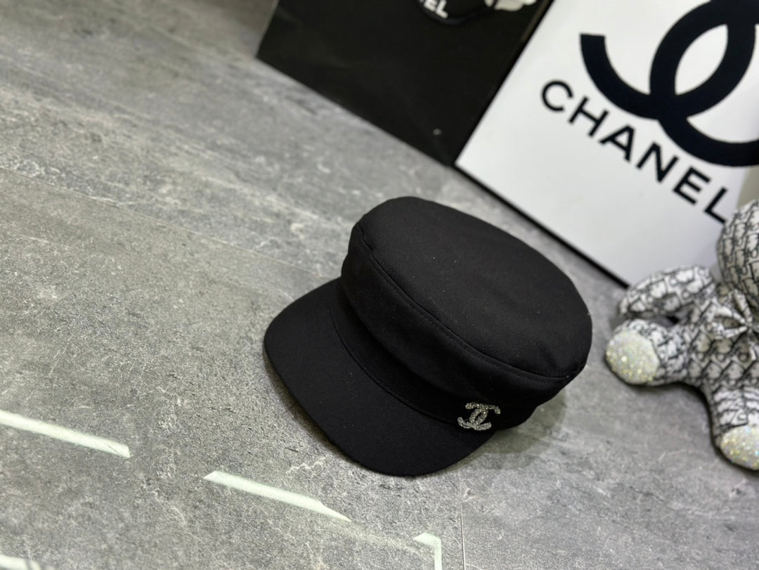 2024 Fashion Double C Pop Military Hat