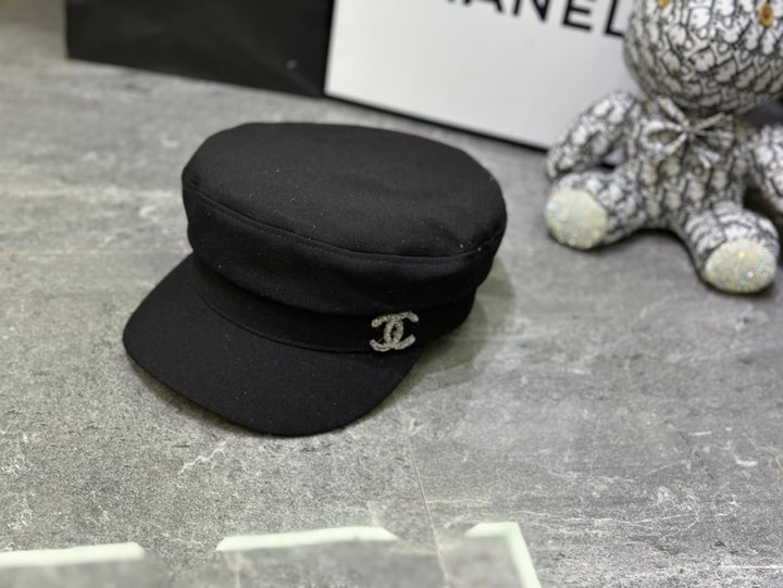 2024 Fashion Double C Pop Military Hat