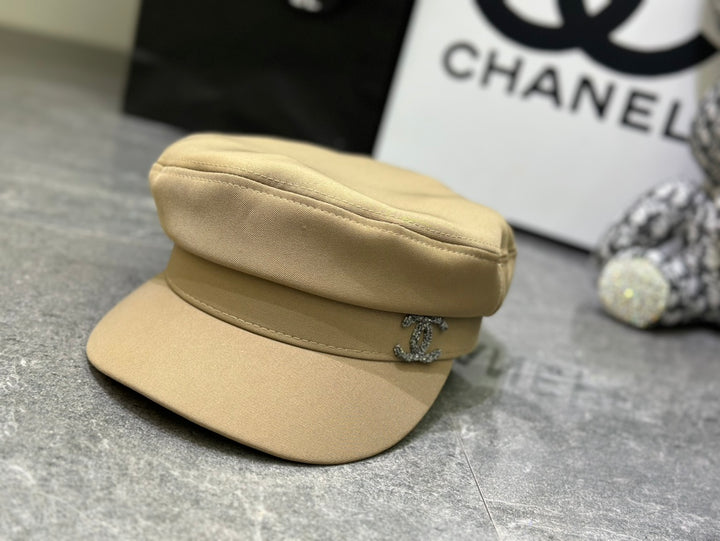 2024 Fashion Double C Pop Military Hat