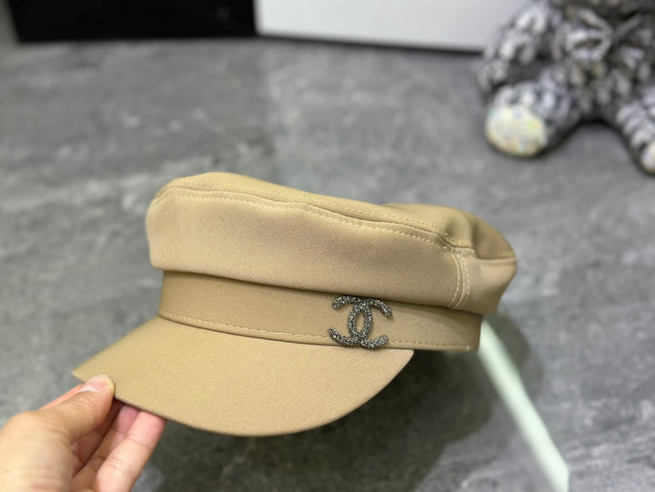 2024 Fashion Double C Pop Military Hat