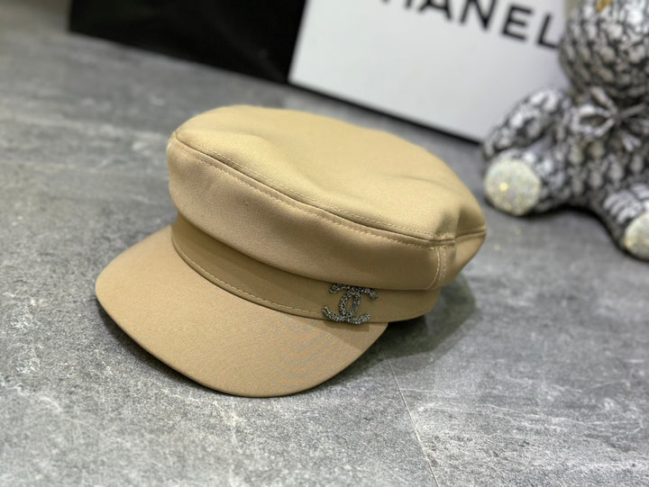 2024 Fashion Double C Pop Military Hat