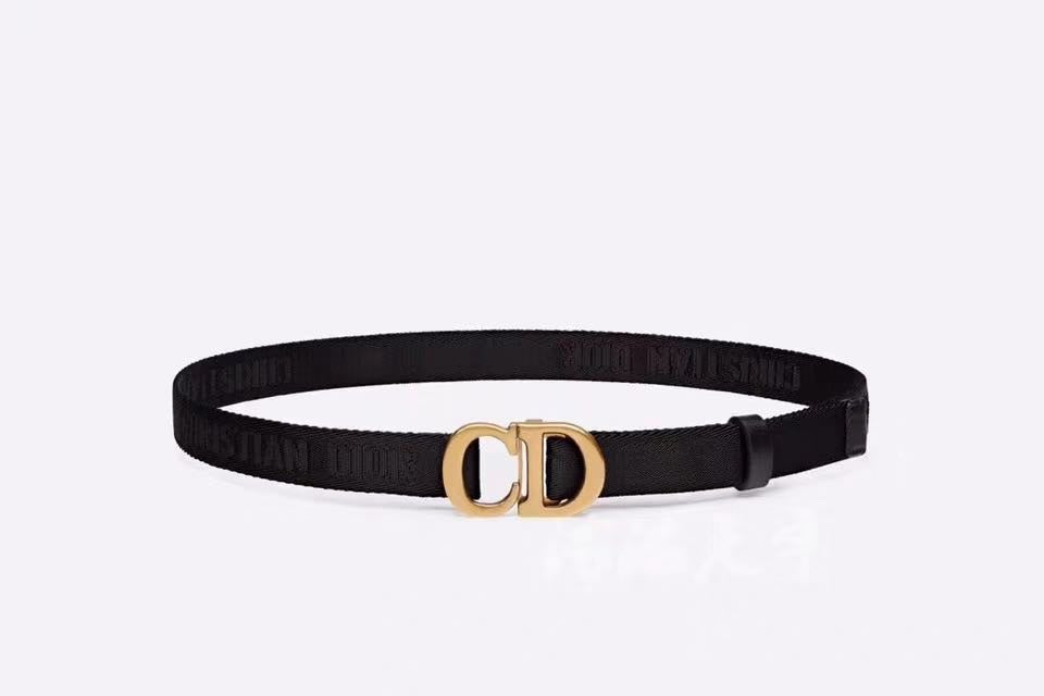 Single color CD knit printed belt