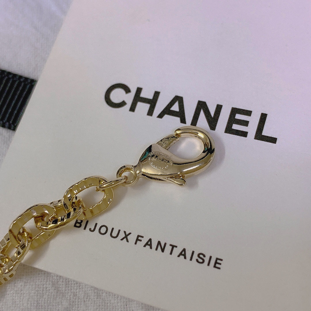 Fashion Pearl Double C Bracelet