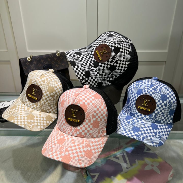 3 Colors Half Cutout Knit Baseball Caps