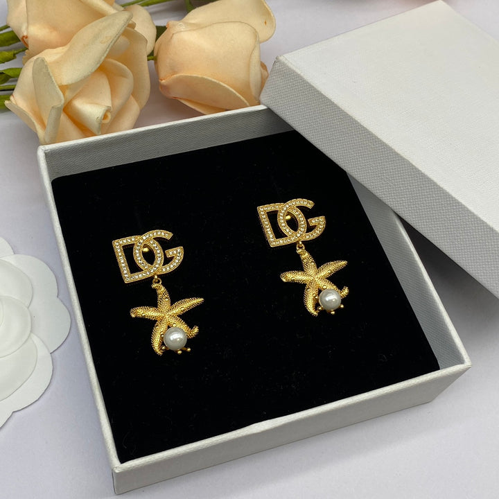 Luxury  Starfish Earrings