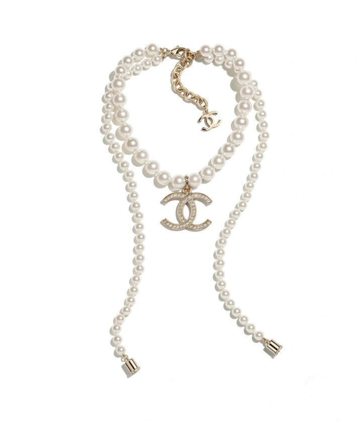 Luxury Double Layered Stacked Pearl Necklace