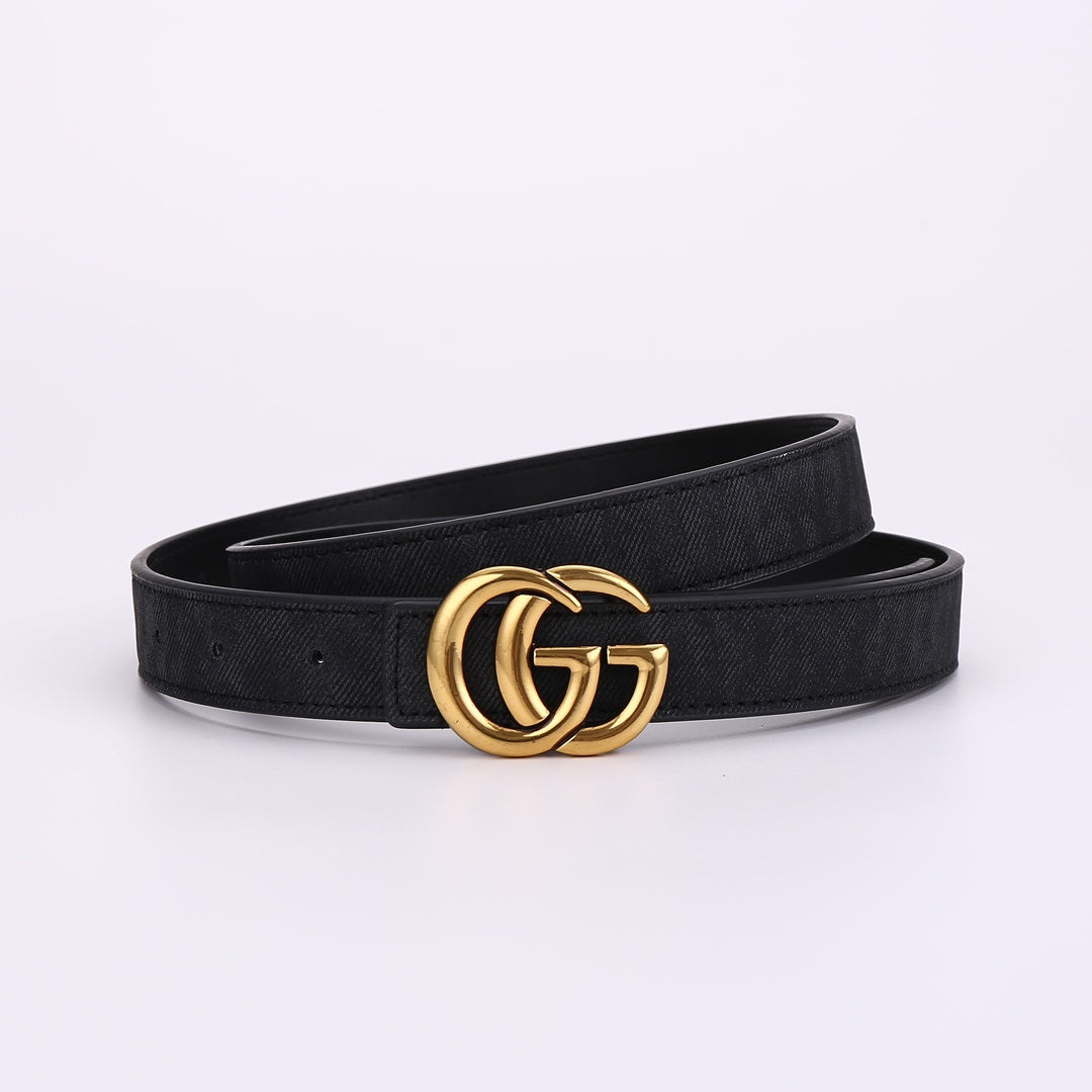 2024 Classic Double G Buckle Colorful Belt