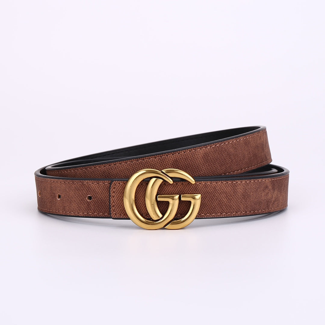 2024 Classic Double G Buckle Colorful Belt