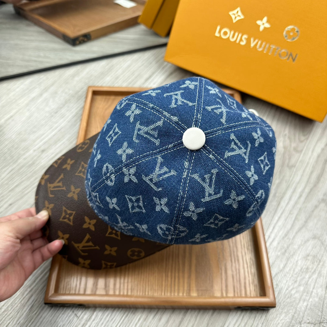 July Update - Cowboy Patchwork Leather Baseball Cap