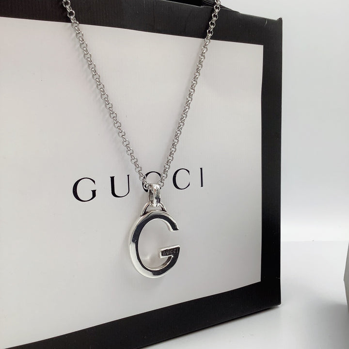 Classic G Letter Pendant Necklace