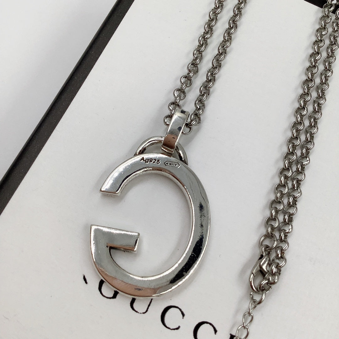 Classic G Letter Pendant Necklace