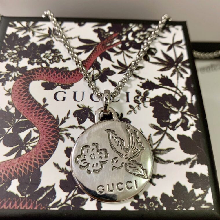 New Engraved Iron Plaque Necklace