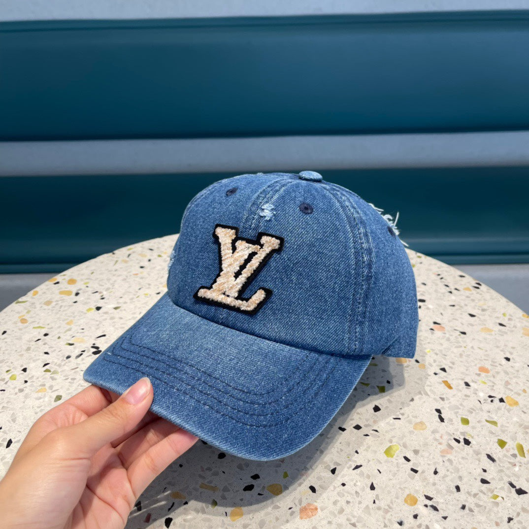 3 Color New Denim Washed Embroidered Baseball Cap