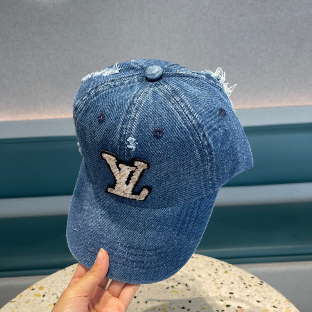 3 Color New Denim Washed Embroidered Baseball Cap