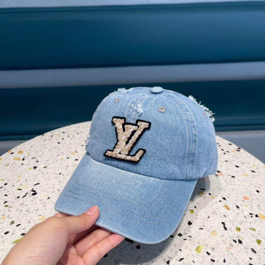 3 Color New Denim Washed Embroidered Baseball Cap