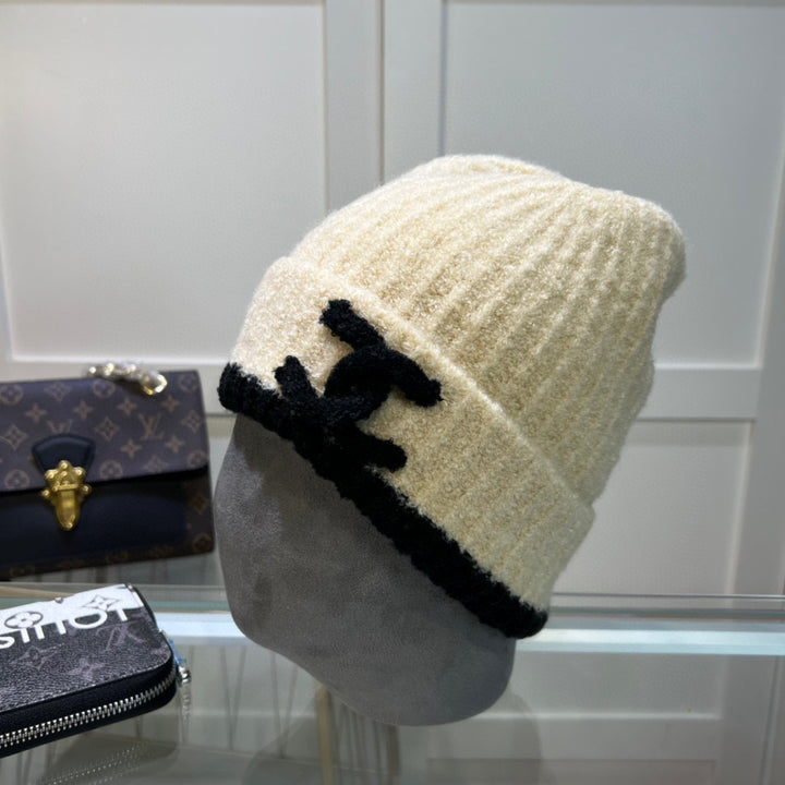 Fall Fashion Cashmere Knit Hat