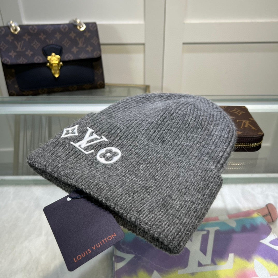 2024 Autumn Fashion Wool Knit Woolen Cap