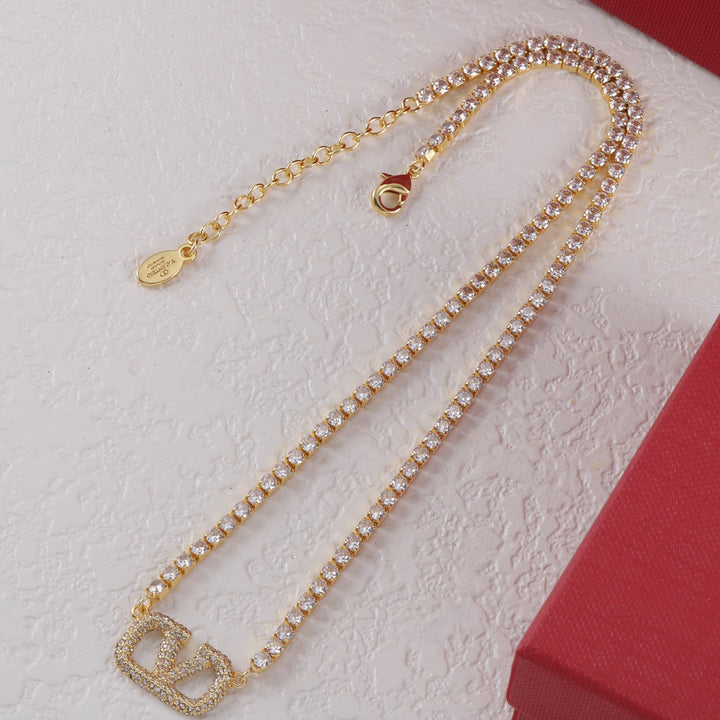 Luxury Rhinestone Necklace