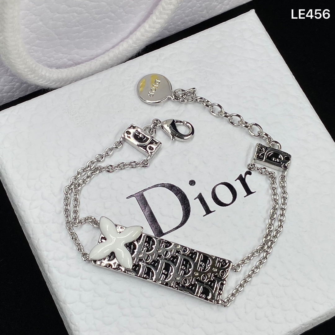 Luxury Double Layer Combo Necklace Bracelet