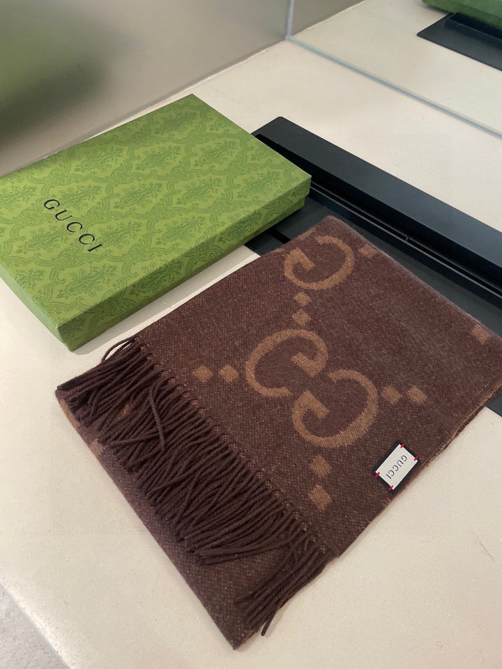 new double-sided cashmere scarf - fashion