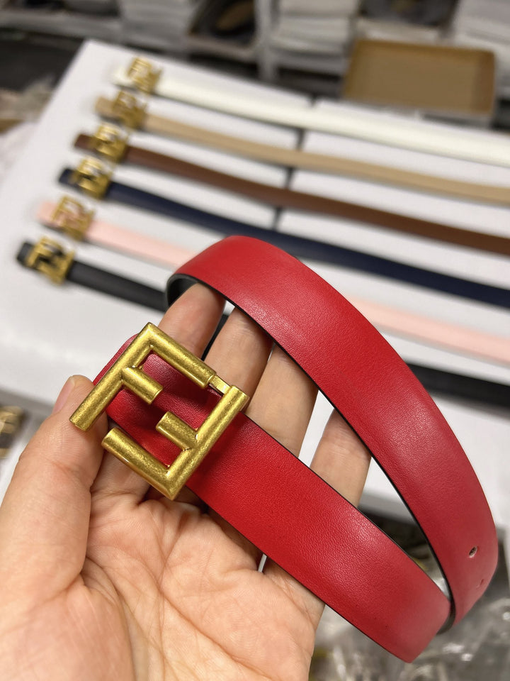 7 colors ladies leather belt