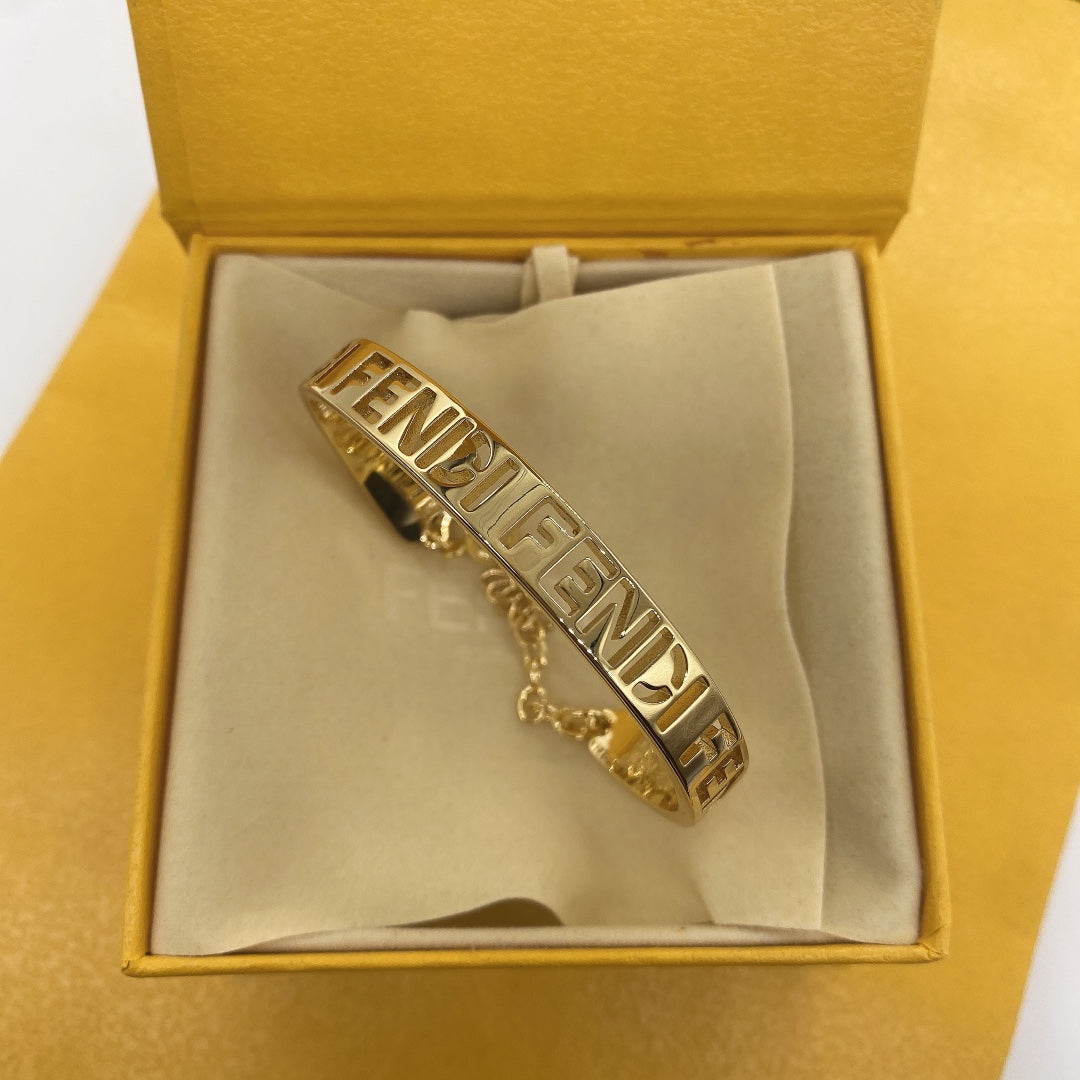 Luxury letter skeleton bracelet