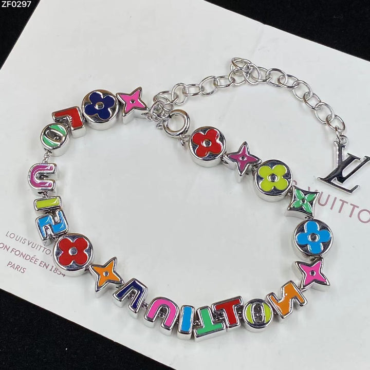 Luxury Multi-color Combination Necklace Bracelet