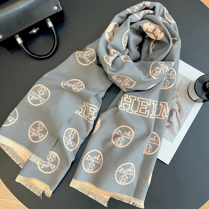 2024 new fall and winter scarf