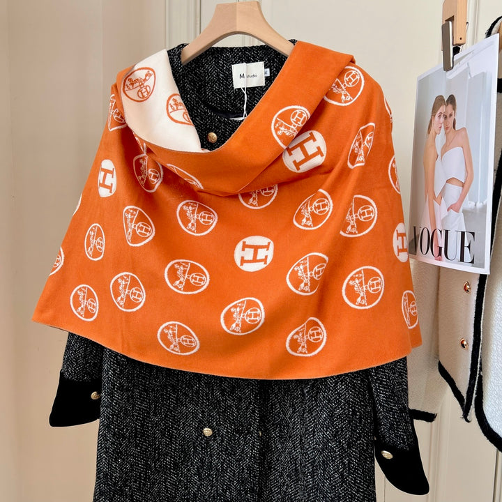 2024 new fall and winter scarf