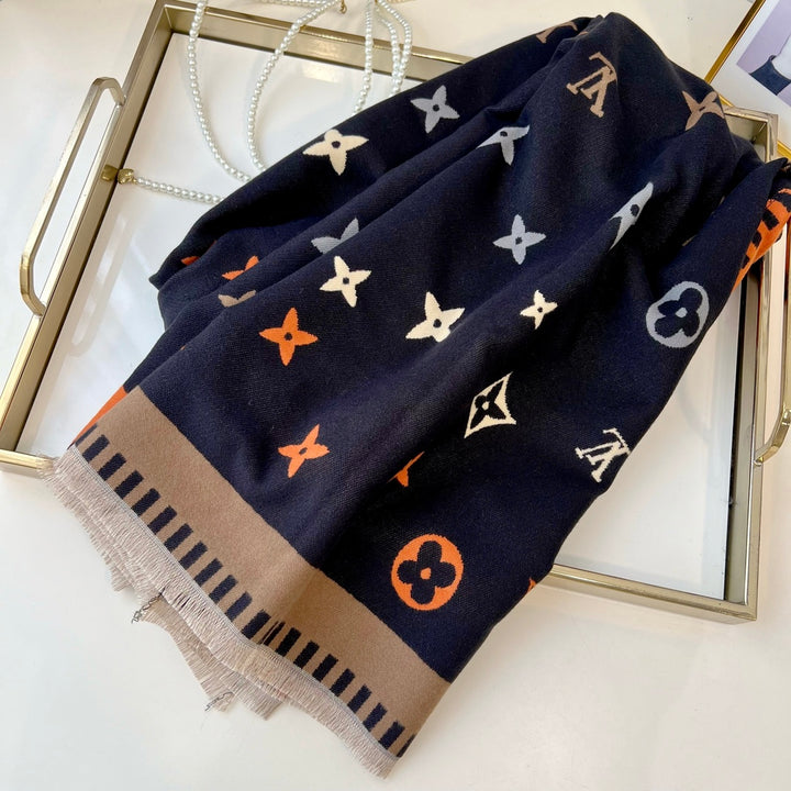 2024 fall and winter new scarf-small fresh