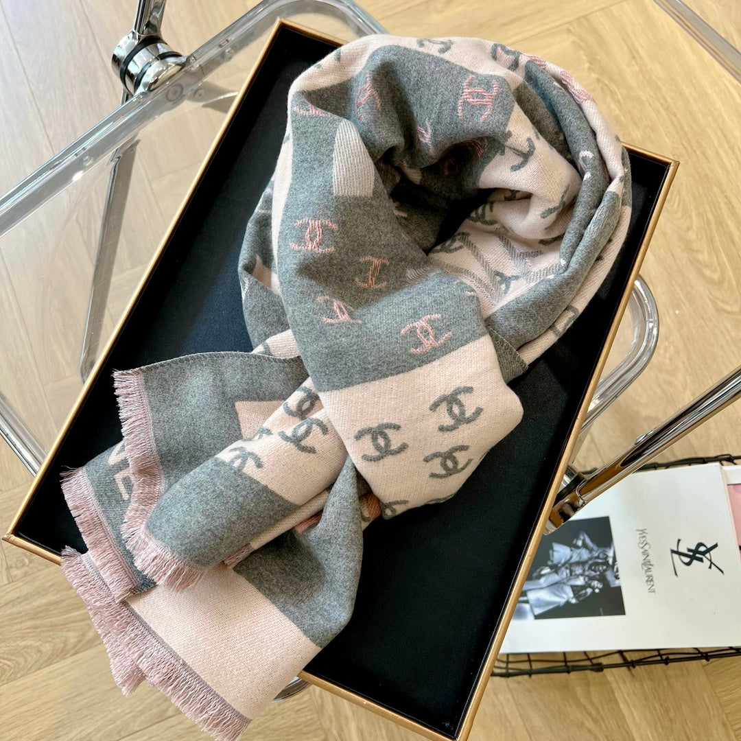 2024 Double C Graffiti Fall and Winter Scarf-Fashion