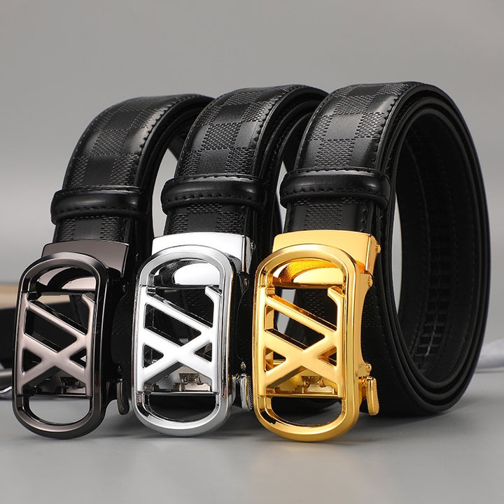 2024 new alloy buckle automatic buckle belt