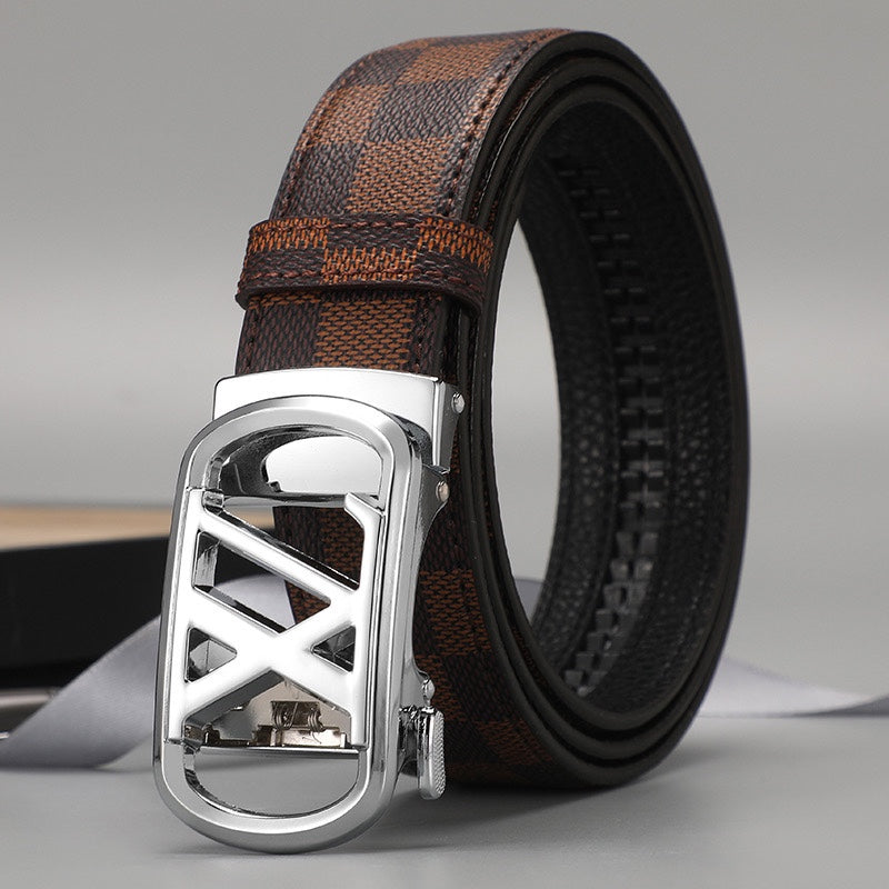 2024 new alloy buckle automatic buckle belt