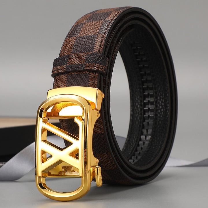 2024 new alloy buckle automatic buckle belt