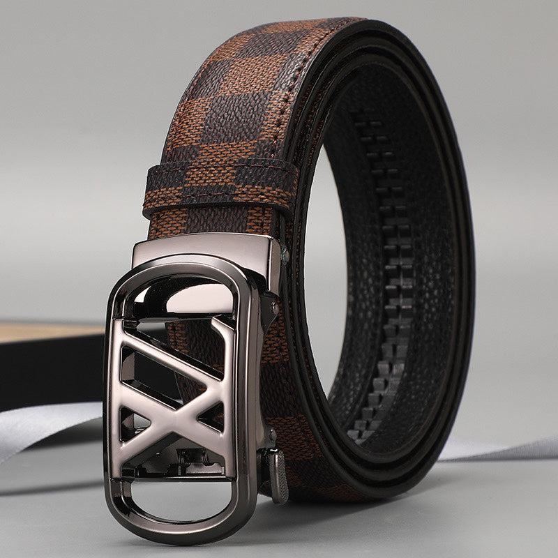 2024 new alloy buckle automatic buckle belt