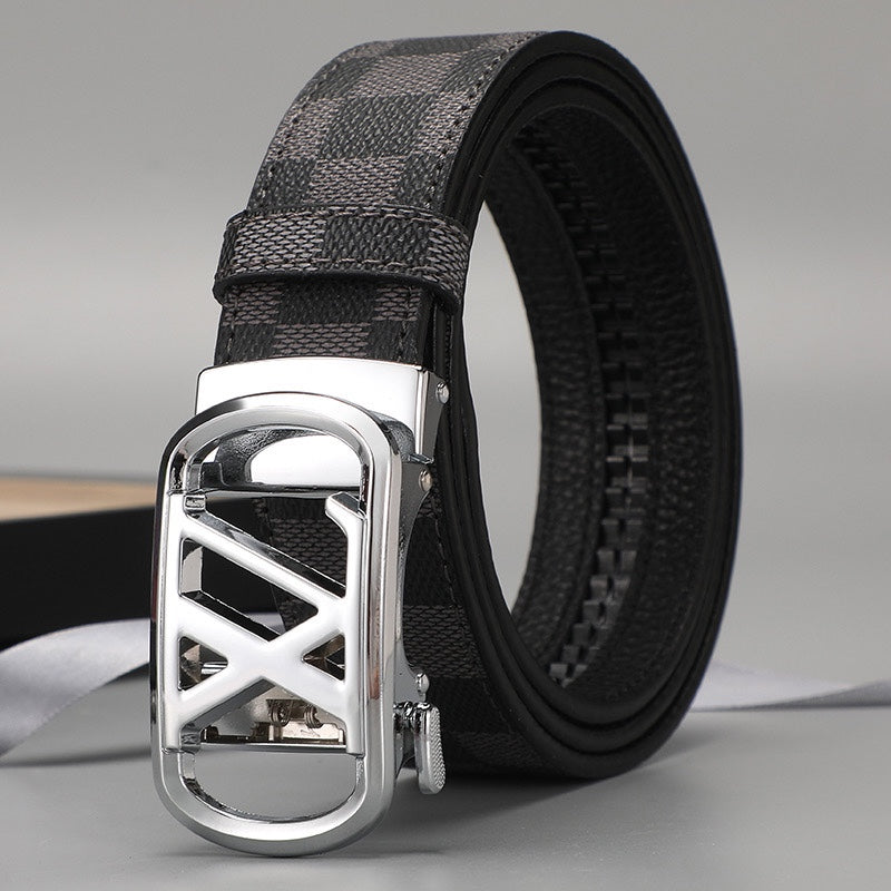 2024 new alloy buckle automatic buckle belt