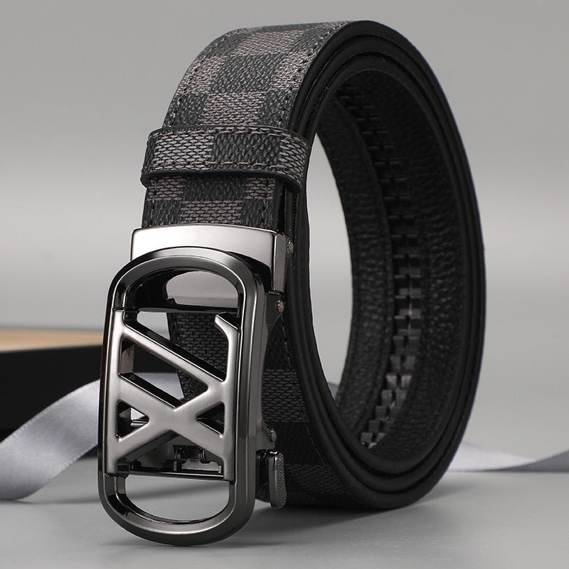 2024 new alloy buckle automatic buckle belt