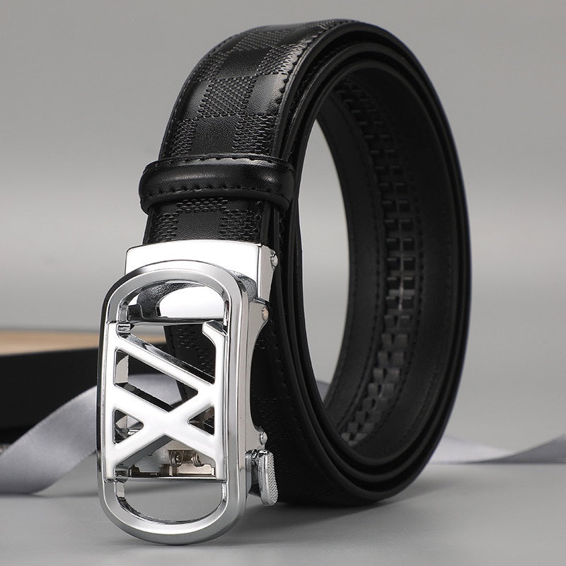 2024 new alloy buckle automatic buckle belt