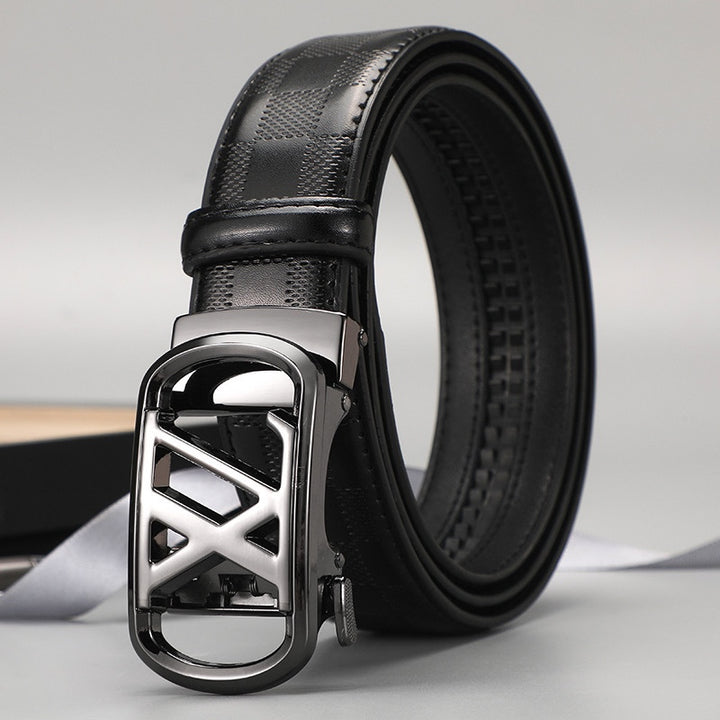 2024 new alloy buckle automatic buckle belt