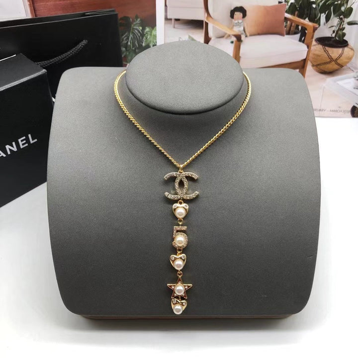 Luxury CC Multi-element Combination Necklace