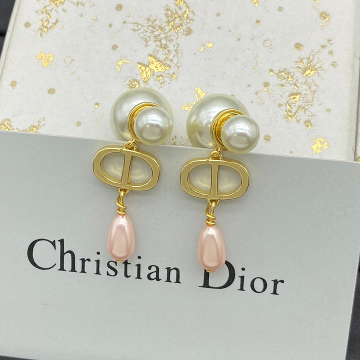 Fashion CD Pearl Earrings