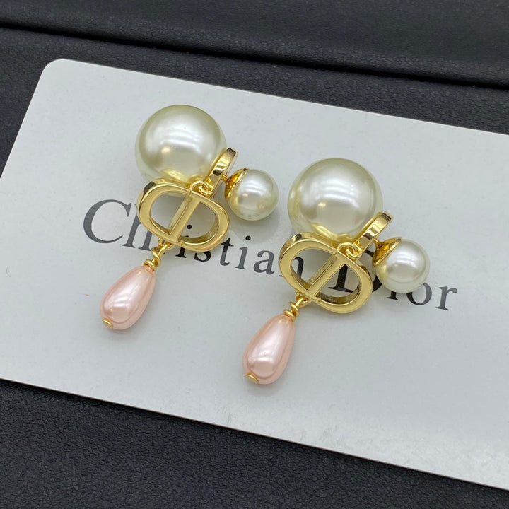 Fashion CD Pearl Earrings